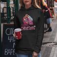 Merry Christmas Christian Pink Nativity Christmas Jesus Women Hoodie Unique Gifts