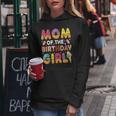 Mom Of The Birthday Bday Girl Ice Cream Birthday Party Women Hoodie Unique Gifts