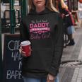 New Baby Announcement Proud Girl Daddy Father's Day Women Hoodie Personalized Gifts
