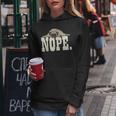 Nope Pug Animal Pet Dog Lover Owner Women Women Hoodie Personalized Gifts