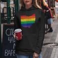 Ohio Map Gay Pride Rainbow Flag Lgbt Support Women Hoodie Unique Gifts