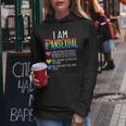 I Am Pansexual Lgbtqia Pride Rainbow Hearts Definition Short Sleeve Women Hoodie Funny Gifts