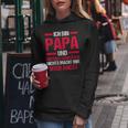 Papa Und Notfallsanitäter Notfallsanitäter Papa Kapuzenpullover für Damen Lustige Geschenke