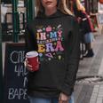 In My Retirement Era Retro Groovy Retired Teacher Women Women Hoodie Funny Gifts