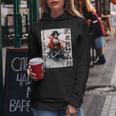 Samurai Es Guerreras Japonesas Ninja Es Sudadera con capucha para mujer Regalos divertidos