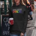 San Diego Pride Lgbtq Rainbow Women Hoodie Unique Gifts