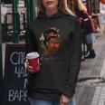 Soccer Black Melanin Mom Messy Bun Life Women Hoodie Unique Gifts