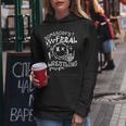 Somebody's Feral Wrestling Mom Retro Mama Life Mother's Day Women Hoodie Personalized Gifts