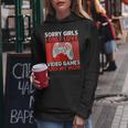 Sorry Girls I Only Love Video Games And My Mom Valentine Boy Women Hoodie Funny Gifts