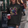 Splash Kawaii Conejito Gótico E-Girl Grunge Conejito Gótico Sudadera con capucha para mujer Regalos divertidos