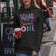 Squad Of The Sweet One Team 1St Birthday Girl Donut Party Women Hoodie Unique Gifts