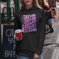 Taylor First Name I Love Taylor Girl Groovy 80'S Vintage Women Hoodie Personalized Gifts