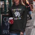Unicorn Squad Cute Rainbow Lover Family Birthday Girls Party Women Hoodie Unique Gifts