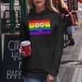 Washington Dc Gay Pride Rainbow Flag Lgbt Women Hoodie Unique Gifts