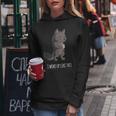 I Woke Up Like This Coffee And Wolf Women Hoodie Unique Gifts