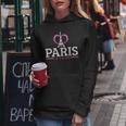 Women's Paris France Eiffel Tower Souvenir Kapuzenpullover für Damen Lustige Geschenke