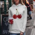 Cherry Red Aesthetic Cherries Trendy Summer Women Women Hoodie Personalized Gifts