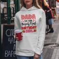 Dada Bery First Birthday Strawberry Girl Dad And Mom Family Women Hoodie Funny Gifts