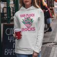 Our Flock Rocks Flamingo Matching Family Vacation Group Women Hoodie Unique Gifts