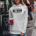 Hilarious Mr Mom Strong Father Pun Women Hoodie Unique Gifts