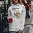 Labrador Mama Perros Es Día De La Madre Es Sudadera con capucha para mujer Regalos divertidos