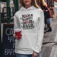 Mama Mommy Mom Bruh Groovy Vintage Mother Women Hoodie Unique Gifts