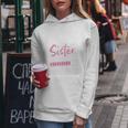Niños Big Sister Loading 2024 Promocionado A Hermana Mayor 2024 Sudadera con capucha para mujer Regalos divertidos