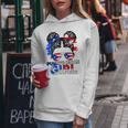 Puerto Rico Flag Messy Puerto Rican Girls Souvenirs Women Hoodie Personalized Gifts