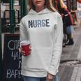 Retro Oncology Nurse Print For Nursing Student Women Hoodie Unique Gifts