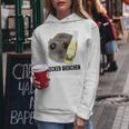 Tasty Beer X Sad Hamster Meme Tornado Boy Beer Fun Kapuzenpullover für Damen Lustige Geschenke