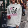 Weltbeste Mama 2024 Muttertag Panda Kapuzenpullover für Damen Lustige Geschenke