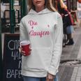 Women's Die Tut Nix Die Will Nur Saufen Kapuzenpullover für Damen Lustige Geschenke