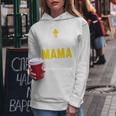 Women's Mum Saying So Sieht Richtig Coole Mama Aus Tank Kapuzenpullover für Damen Lustige Geschenke