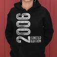 18Th Birthday For Boy Girl 18 Years Old Vintage 2006 Women Hoodie