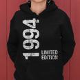 30Th Birthday 30 Years Old Vintage 1994 Women Hoodie