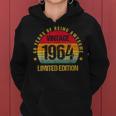 60 Years Old Sixty 1964 Vintage 60Th Birthday Cute Women Hoodie