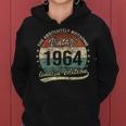 60Th Birthday Absolutely Awesome Vintage 1964 Man Or Woman Women Hoodie