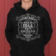 80Th Birthday Man Woman 80 Years 1944 Decorative Women Hoodie