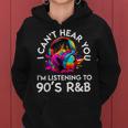 90'S R&B Music For Girl Rnb Lover Rhythm And Blues Women Hoodie