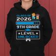 9Th Grade First Day Of School Class Of 2026 Cute Video Games Women Hoodie