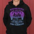 Alles Was Ich Will Ist Dass Mein Papa Im Himmel Women's Kapuzenpullover für Damen