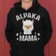 Alpaca Mama Lama Kapuzenpullover für Damen