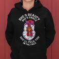 Angry Chicken Peck You In The Face Hen Animal Women Hoodie