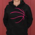 Basketball Silhouette Basketball Lover Women Girls Graphic Women Hoodie