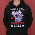 Become Big Sister 2022 Koala Women Hoodie
