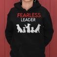 Best Dog Walker Dog Lover Dog Parent Alpha Fearless Leader Women Hoodie