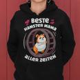 Beste Hamster Mama Aller Zeiten Süßer Hamster Kapuzenpullover für Damen