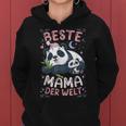 Beste Mama Der Welt Mutter Panda-Bär Mit Kind Muttertag Kapuzenpullover für Damen