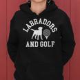 Black Yellow Chocolate Labs And Golf Labrador Lab Mom Dad Women Hoodie