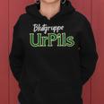 Blood Group Urpils Saarland Beer Kapuzenpullover für Damen